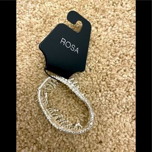 Rosa Silver sparks Bracelet